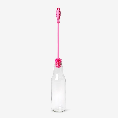 Flying Tiger Copenhagen Pembe Şişe Temizleme Fırçası 30,5 cm