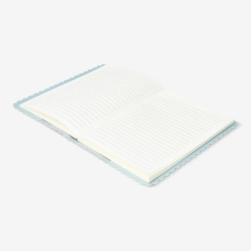 Flying Tiger Copenhagen Dalgalı Şekilli Mavi A5 Defter