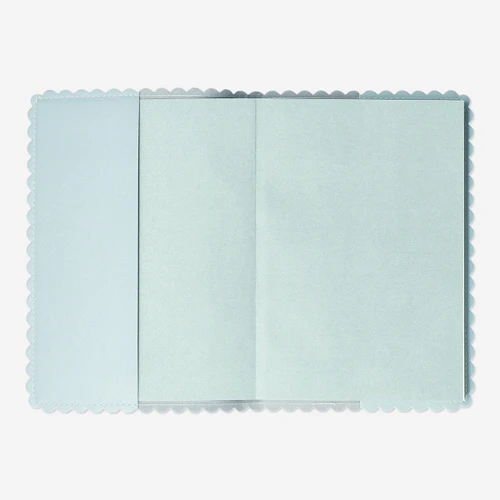 Flying Tiger Copenhagen Dalgalı Şekilli Mavi A5 Defter