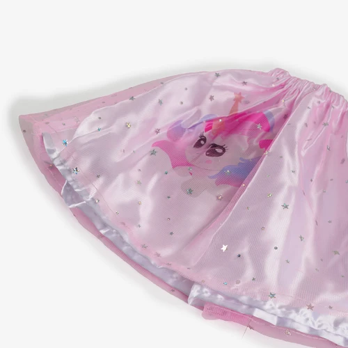 Flying Tiger Copenhagen Unicorn Desenli Pembe Etek 4-8 Yaş