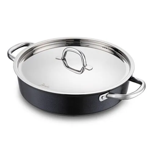 Jumbo Swiss Crystal Siyah 5 Parça İndüksiyon Tabanlı Tencere Seti Jumbo Swiss Crystal Siyah 5 Parça İndüksiyon Tabanlı Tencere Seti