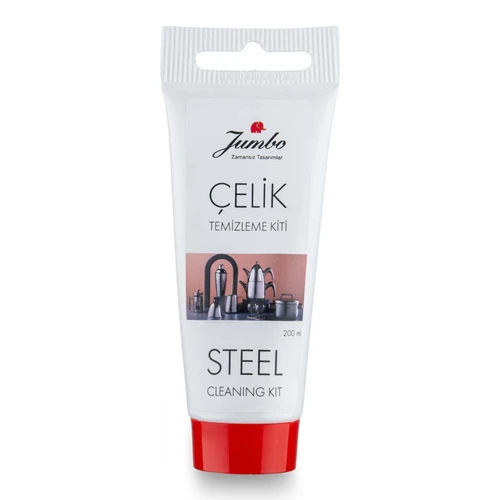 Jumbo Jumbo Çelik Temizleyici Kiti Black