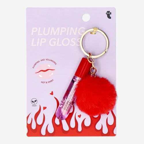 Flying Tiger Copenhagen Dolgunlaştırma Etkili Lip Gloss Anahtarlık
