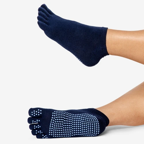 Flying Tiger Copenhagen Kaymaz Tabanlı Lacivert Yoga Çorabı M/L