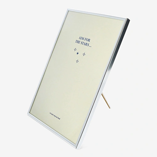 Flying Tiger Copenhagen Gümüş Fotoğraf Çerçevesi 20 cm x 30 cm