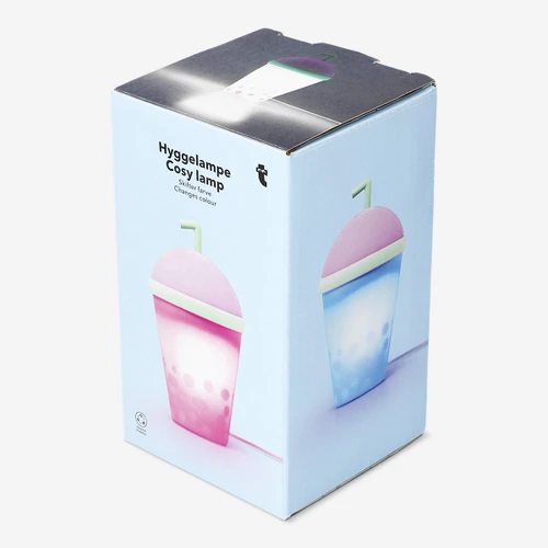 Flying Tiger Copenhagen Bubble Tea Şeklinde Mor Lamba 14,5 cm
