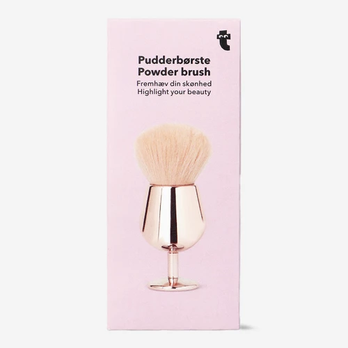 Flying Tiger Copenhagen Kadeh Şekilli Pembe Pudra Fırçası