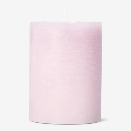 Flying Tiger Copenhagen Açık Pembe Rustik Mum 8 cm