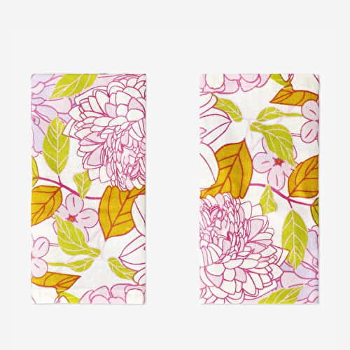 Flying Tiger Copenhagen 2'li Çiçek Desenli Kumaş Peçete Seti 40 cm x 40 cm Flying Tiger Copenhagen 2'li Çiçek Desenli Kumaş Peçete Seti 40 cm x 40 cm