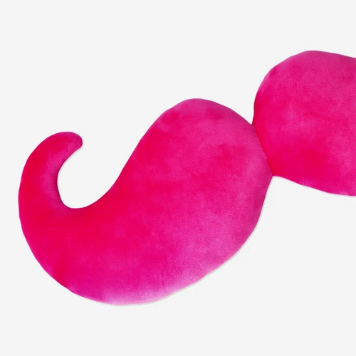 Flying Tiger Copenhagen Pembe Bıyık Şeklinde Yastık 20 cm x 60 cm