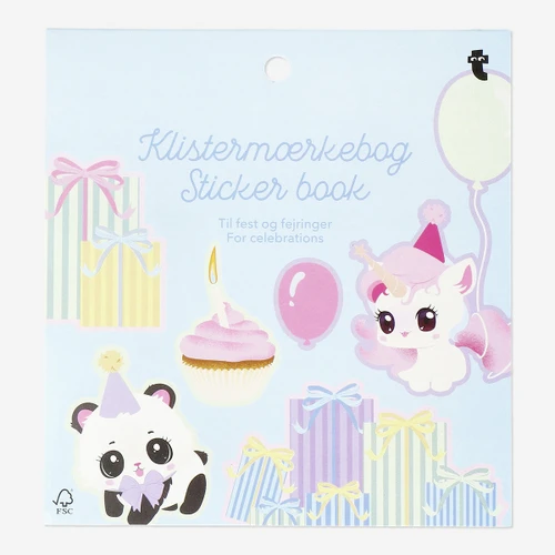 Flying Tiger Copenhagen Doğum Günü Temalı Sticker Kitabı
