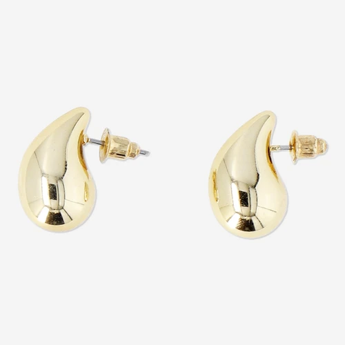 Flying Tiger Copenhagen Büyük Damla Gold Küpe
