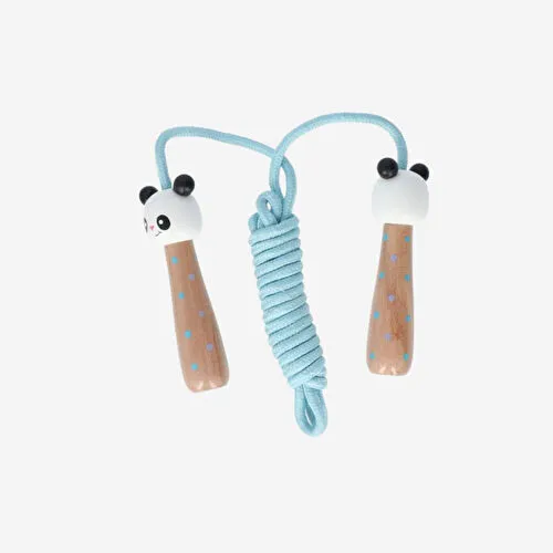 Flying Tiger Copenhagen Panda Detaylı Mavi Atlama İpi