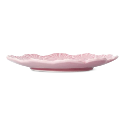 Flying Tiger Copenhagen Küçük Pembe Çiçek Desenli Seramik Tabak