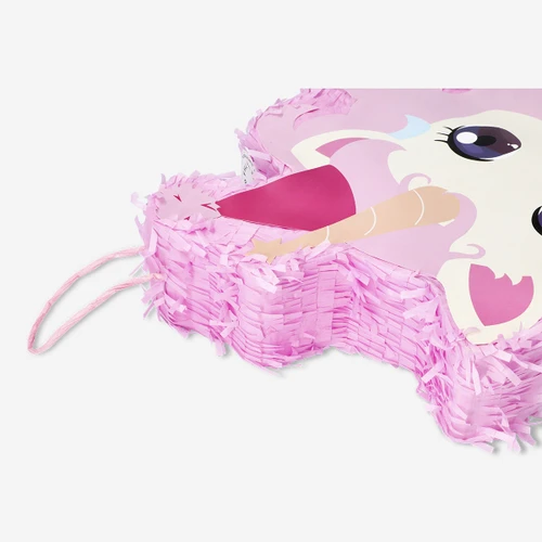 Flying Tiger Copenhagen Pembe Unicorn Şeklinde İçi Doldurulabilir Duvar Süsü
