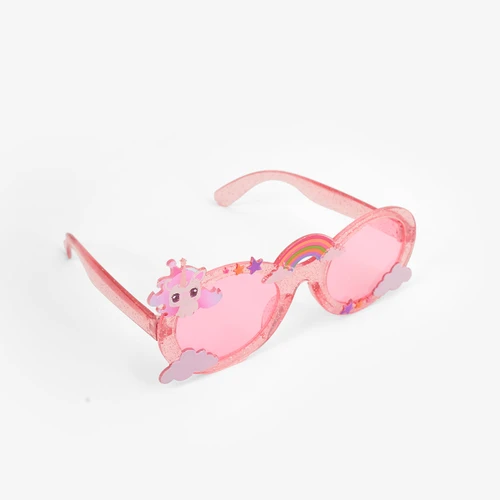 Flying Tiger Copenhagen Pembe Unicorn Detaylı Parti Gözlüğü