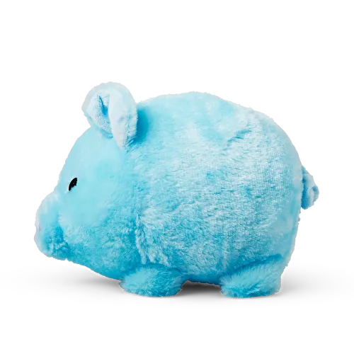 Flying Tiger Copenhagen Mavi Peluş Domuz Oyuncak