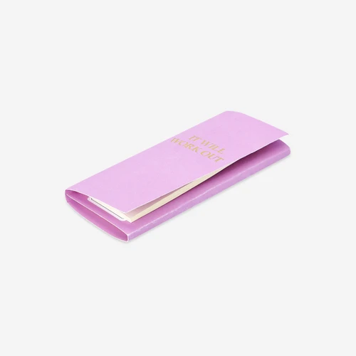 Flying Tiger Copenhagen Pembe Dikey Yapışkanlı Not Kağıdı