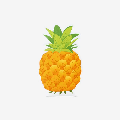 Flying Tiger Copenhagen Turuncu Ananas Şeklinde Kalemlik