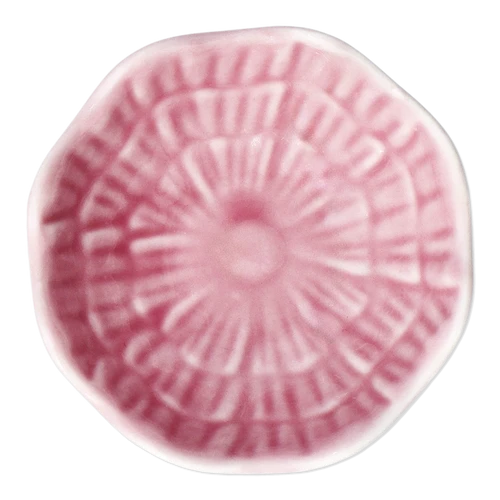 Flying Tiger Copenhagen Küçük Pembe Çiçek Şeklinde Seramik Kase