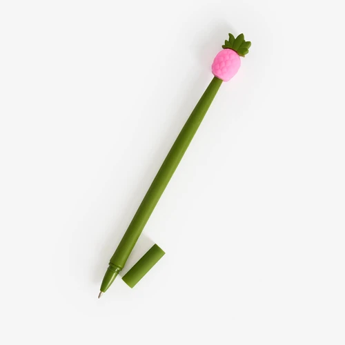 Flying Tiger Copenhagen Pembe Ananas Detaylı Tükenmez Kalem