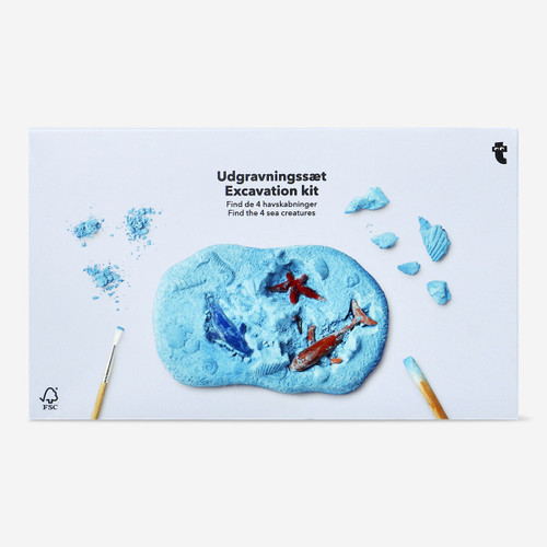 Flying Tiger Copenhagen Deniz Canlıları Kazı Kiti