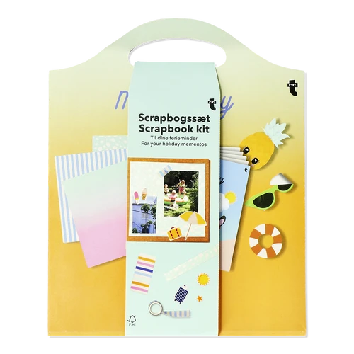 Flying Tiger Copenhagen Seyahat Boy Taşınabilir Stickerlı El İşi Kitabı