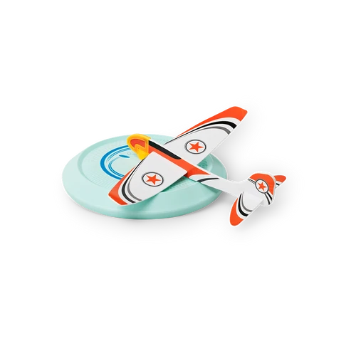 Flying Tiger Copenhagen Fırlatıcı Diskli Plastik Uçak