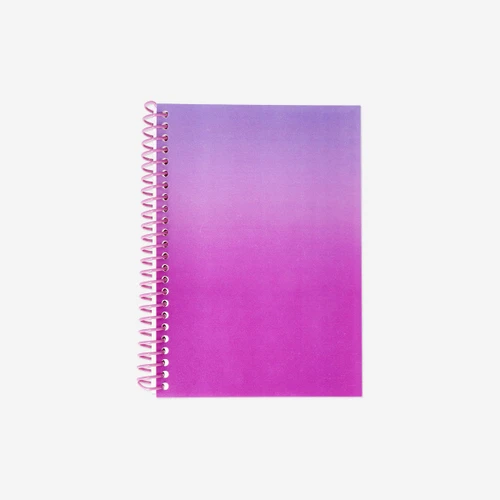 Flying Tiger Copenhagen Mor Kapaklı Spiralli Defter A5