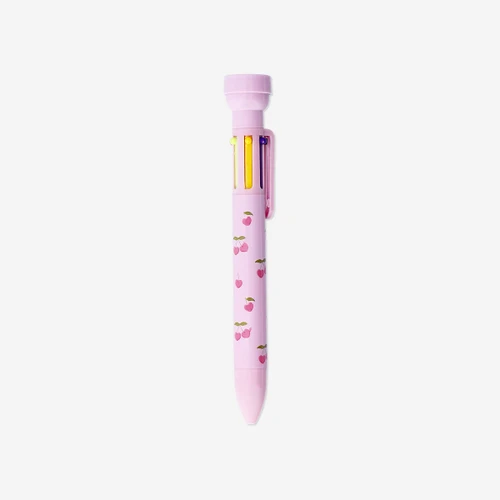 Flying Tiger Copenhagen Pembe Çoklu Uçlu Damga Detaylı Tükenmez Kalem