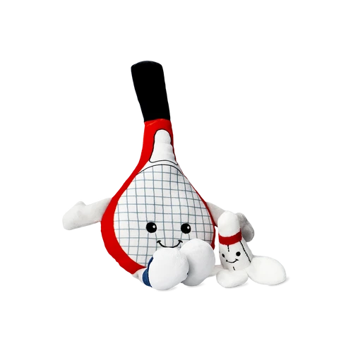 Flying Tiger Copenhagen Beyaz Peluş Badminton Oyuncağı