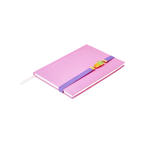 Flying Tiger Copenhagen Ananas Detaylı Pembe Defter