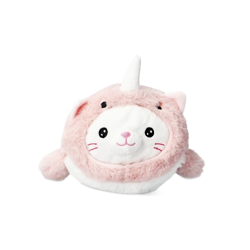 Flying Tiger Copenhagen Pembe Peluş Deniz Gergedanı Kılığında Kedi