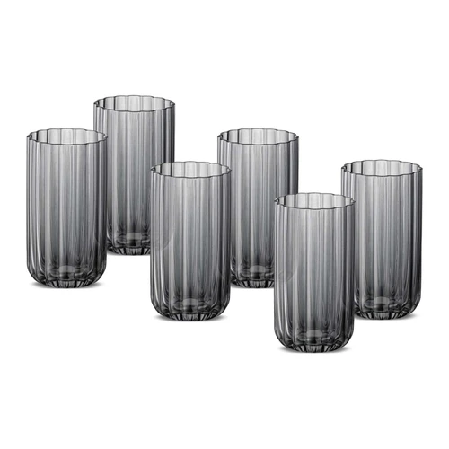 Jumbo Jumbo Foggy Grey 6'lı Meşrubat Bardağı