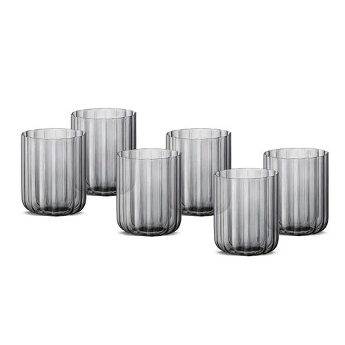 Jumbo Jumbo Foggy Grey 6'lı Su Bardağı