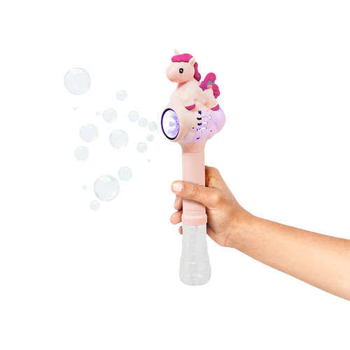 Flying Tiger Copenhagen Pembe Unicorn Detaylı Baloncuk Yapma Makinesi