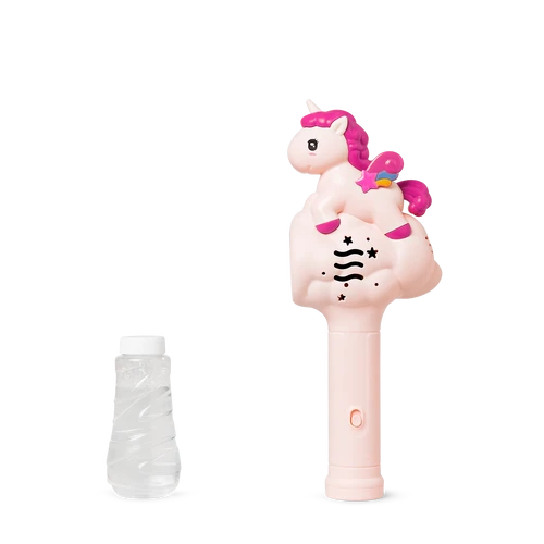 Flying Tiger Copenhagen Pembe Unicorn Detaylı Baloncuk Yapma Makinesi