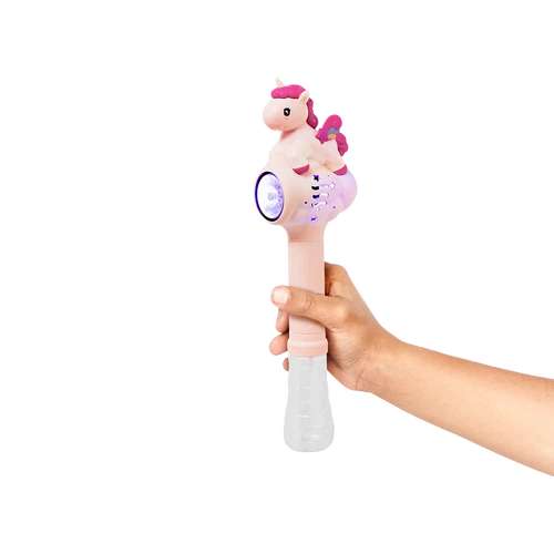 Flying Tiger Copenhagen Pembe Unicorn Detaylı Baloncuk Yapma Makinesi