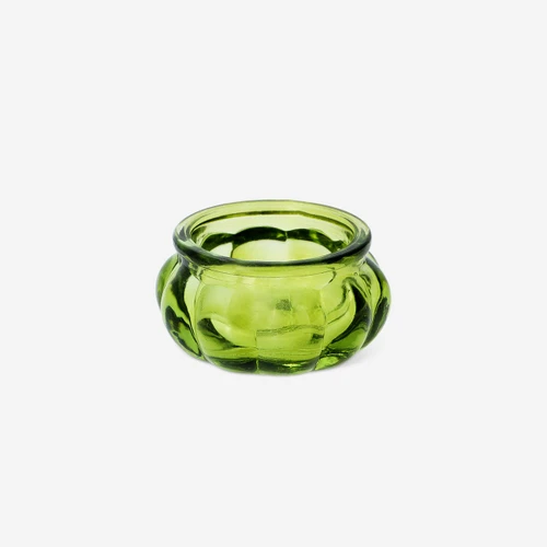 Flying Tiger Copenhagen Yeşil Küçük Cam Tealight Mumluk