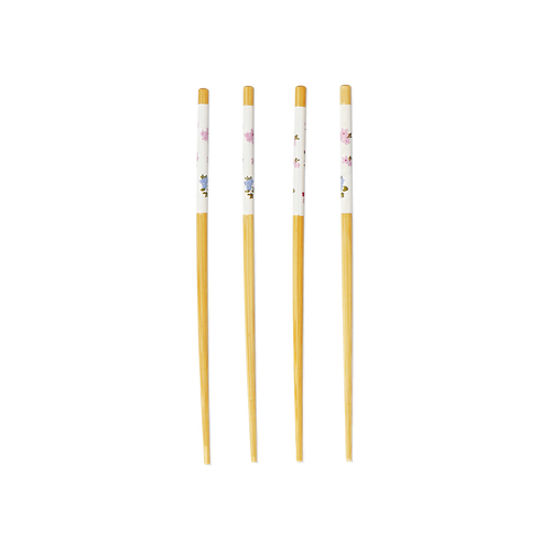 Flying Tiger Copenhagen 2'li Bahar Çiçekleri Desenli Bambu Chopstick