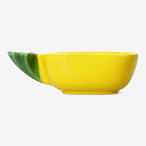 Flying Tiger Copenhagen Sarı Ananas Şeklinde Seramik Kase
