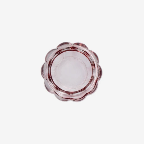 Flying Tiger Copenhagen Pembe Küçük Cam Tealight Mumluk