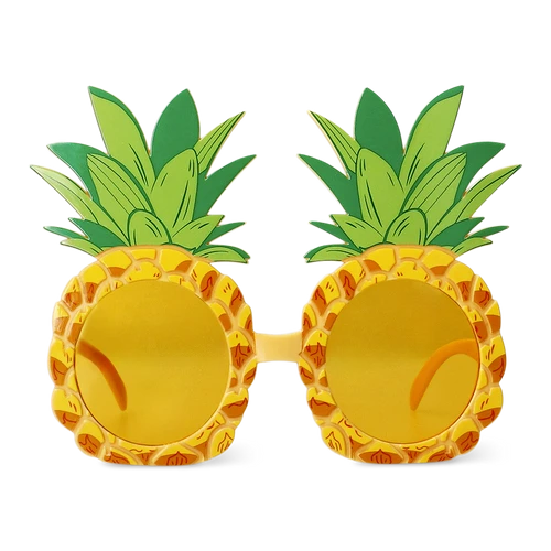 Flying Tiger Copenhagen Sarı Ananas Şeklinde Parti Gözlüğü