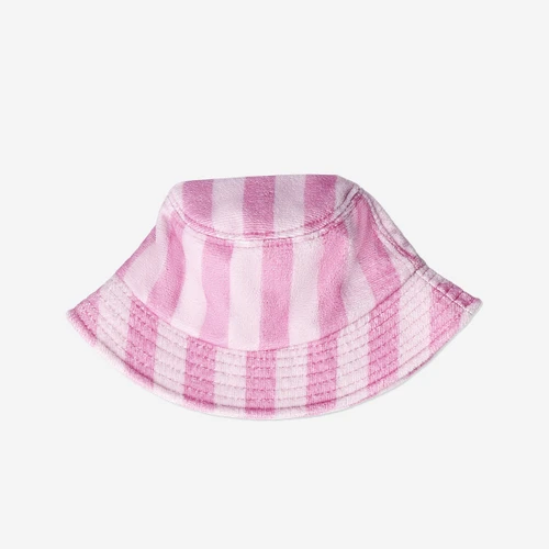 Flying Tiger Copenhagen Pembe Çizgili Bucket Şapka