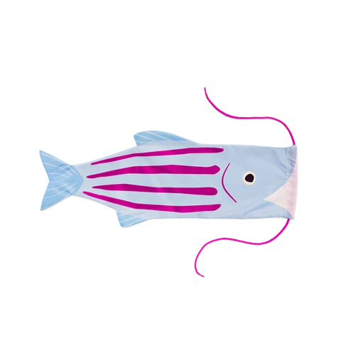 Flying Tiger Copenhagen Pembe Balık Şeklinde İpli Seyahat Torbası