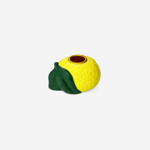 Flying Tiger Copenhagen Sarı Limon Şeklinde Seramik Mumluk