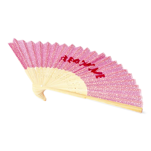 Flying Tiger Copenhagen Pembe Bambu Yelpaze