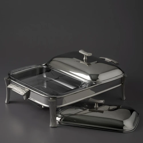 Jumbo Jumbo Herencia Silver Isıtmalı Servis Seti 2*1,5 Litre