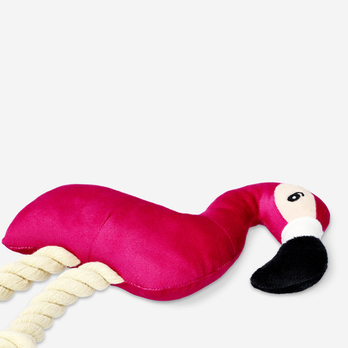 Flying Tiger Copenhagen Pembe Flamingo Şeklinde Çiğneme Oyuncağı