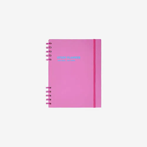 Flying Tiger Copenhagen Pembe Spiralli Akademik Haftalık Planlayıcı Flying Tiger Copenhagen Pembe Spiralli Akademik Haftalık Planlayıcı
